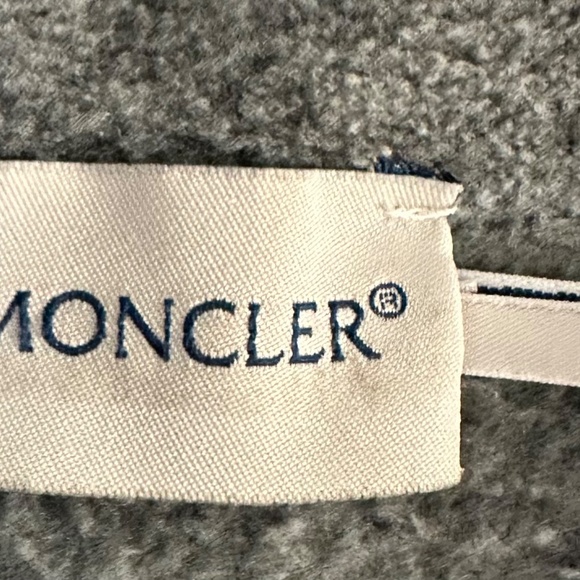 MONCLER MAGLIA CARDIGAN SWEATSHIRT GREY - Picture 4 of 5